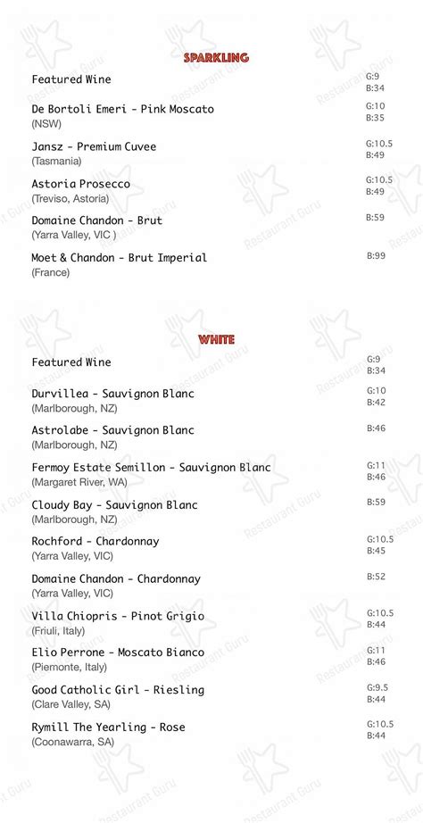 vibrant restaurant templestowe menu.